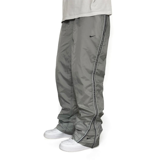 SUPER RARE 2000s Baggy Nike Trackpants Grey - (L)