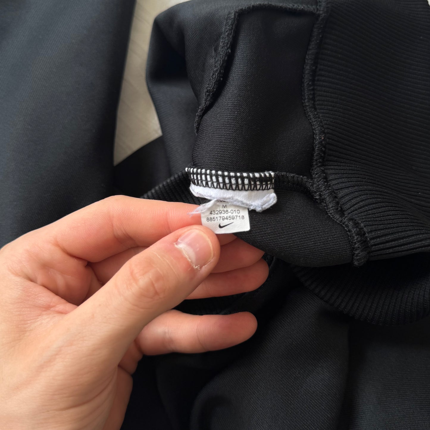 RARE 2000s Nike Track Jacket Black - (S)