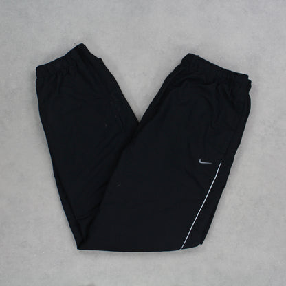 RARE Vintage 00s Nike Trackpants Black - (M)