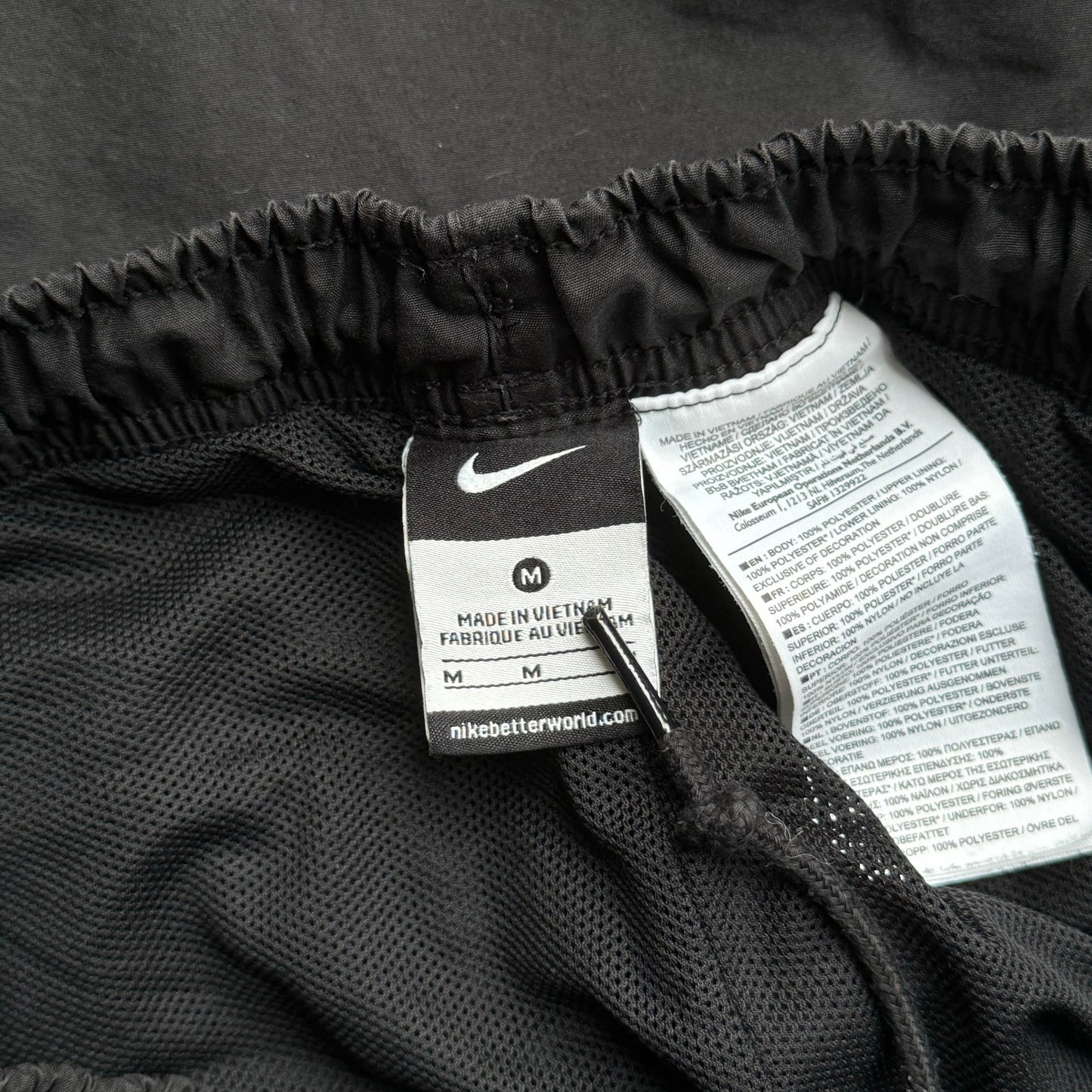 RARE 2000s Nike Trackpants Black - (M)