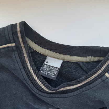SELTENES Vintage 00er Nike Swoosh Sweatshirt Schwarz - (L)