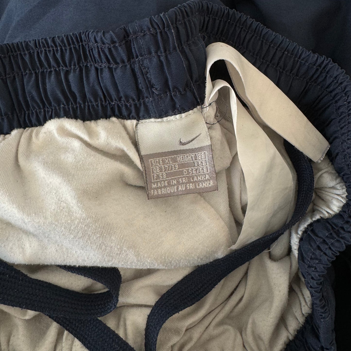 RARE 2000s Nike Trackpants Navy - (L)
