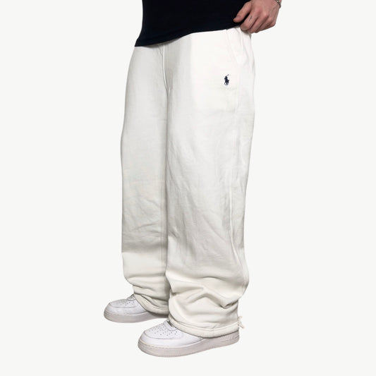 RARE 2000s Polo Ralph Lauren Joggers White - (L)