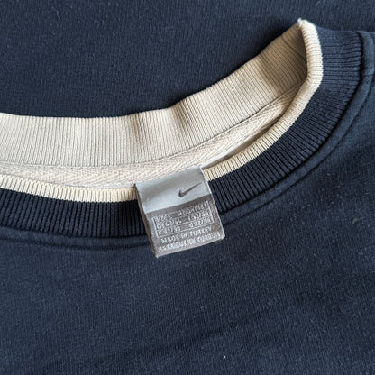 RARE 2000s Heavyweight Nike Sweatshirt Navy - (L)