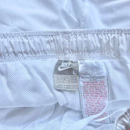 SUPER RARE 2000s Nike Trackpants White - (M) | PREMIUM