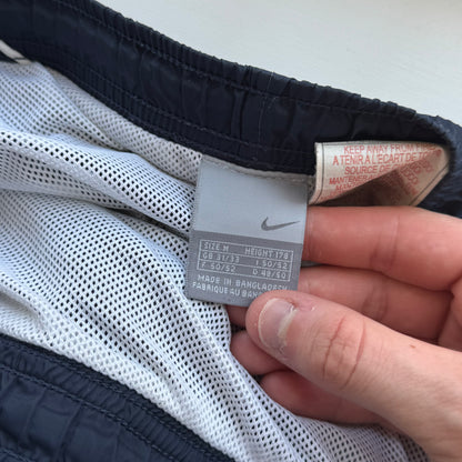 SUPER RARE 2000s Nike Trackpants Navy - (L)