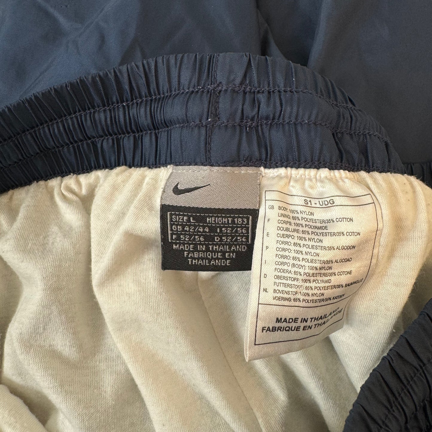 RARE 2000s Nike Trackpants Navy - (M)