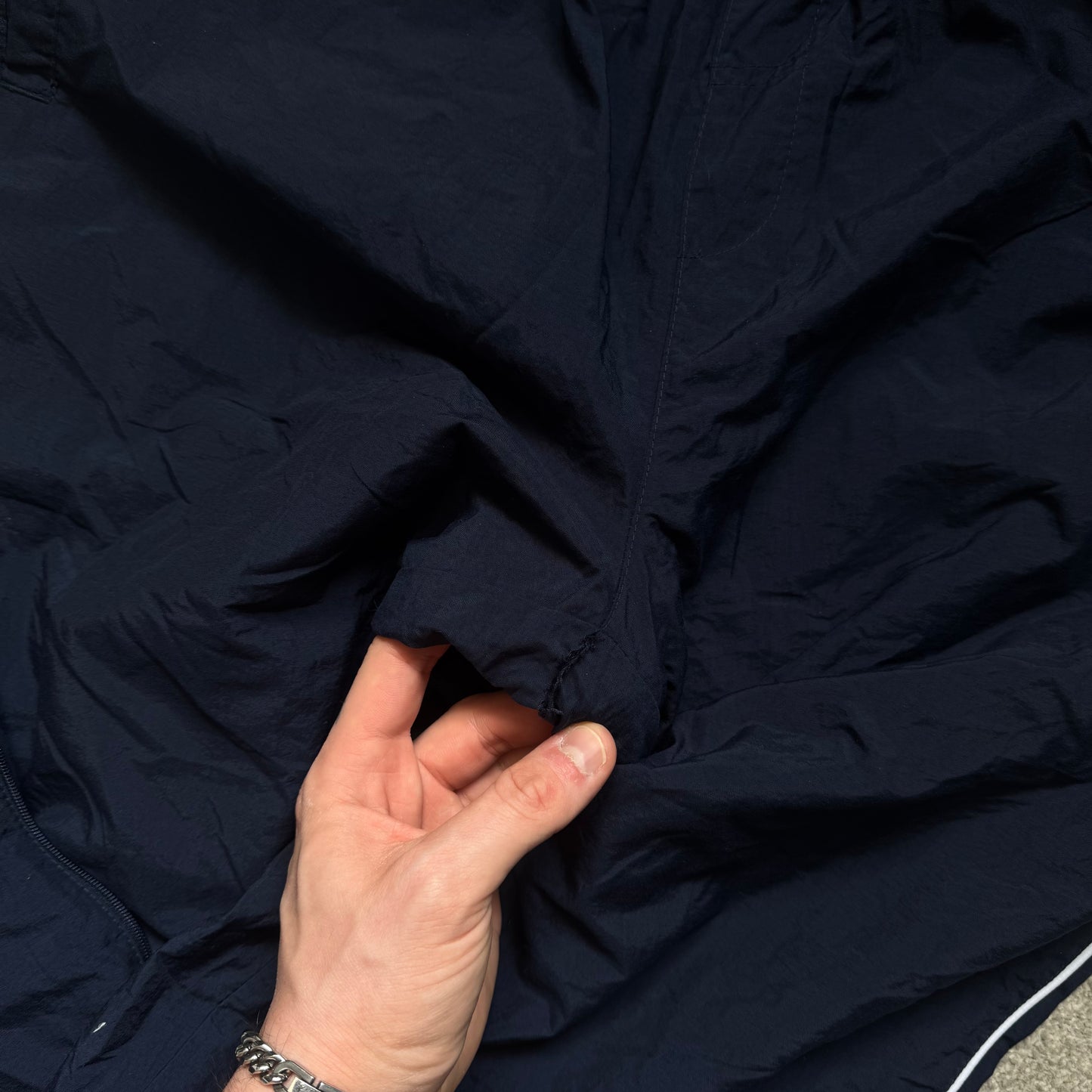 SUPER RARE 2000s Nike Trackpants Navy - (M)