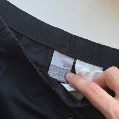 SUPER RARE 2000s Nike Trackpants Black - (S)