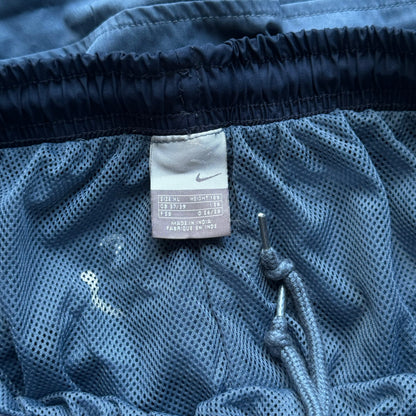 SUPER RARE 2000s Nike Air Max Trackpants Blue - (L)