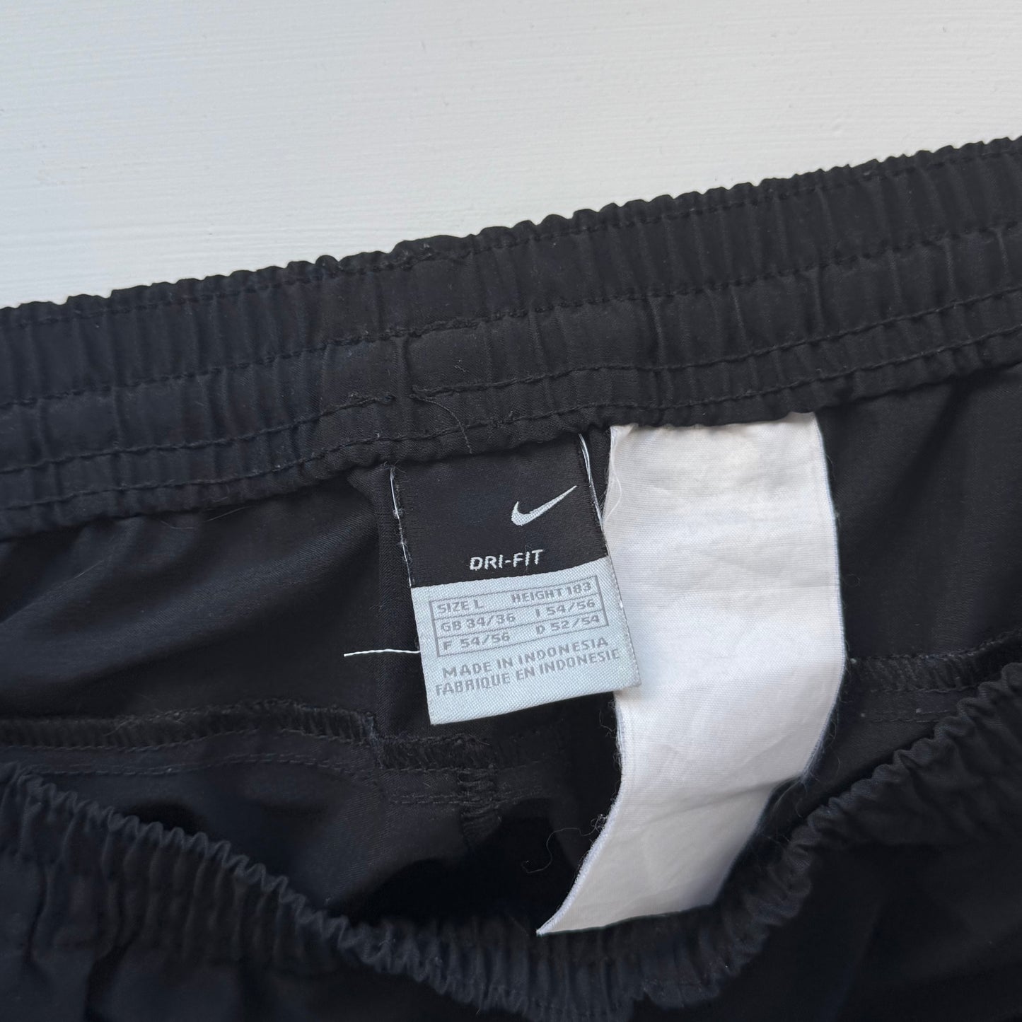 RARE 2000s Nike Trackpants Black - (L)