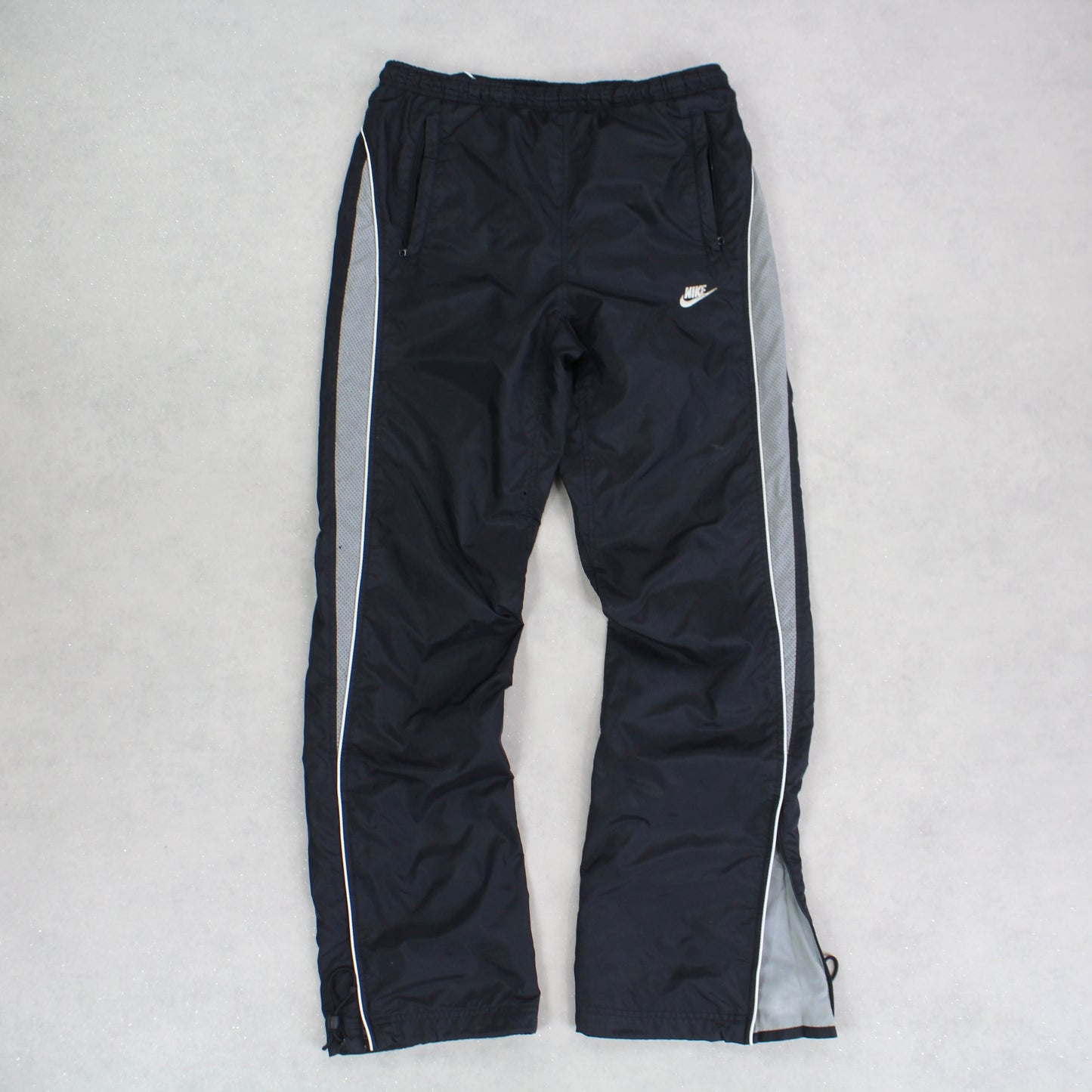 RARE 2000s Nike Trackpants Black - (L)