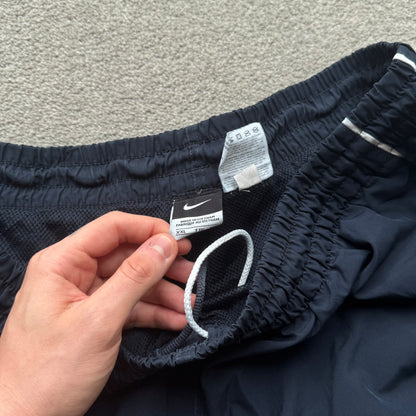 RARE 2000s Baggy Nike Trackpants Navy - (XL)
