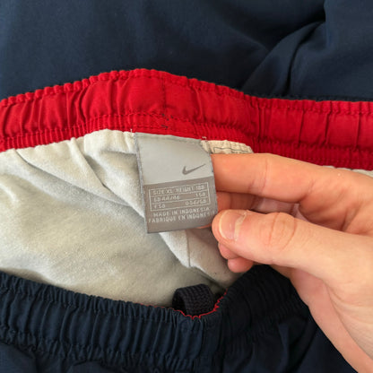 RARE 2000s Nike Trackpants Navy - (L)