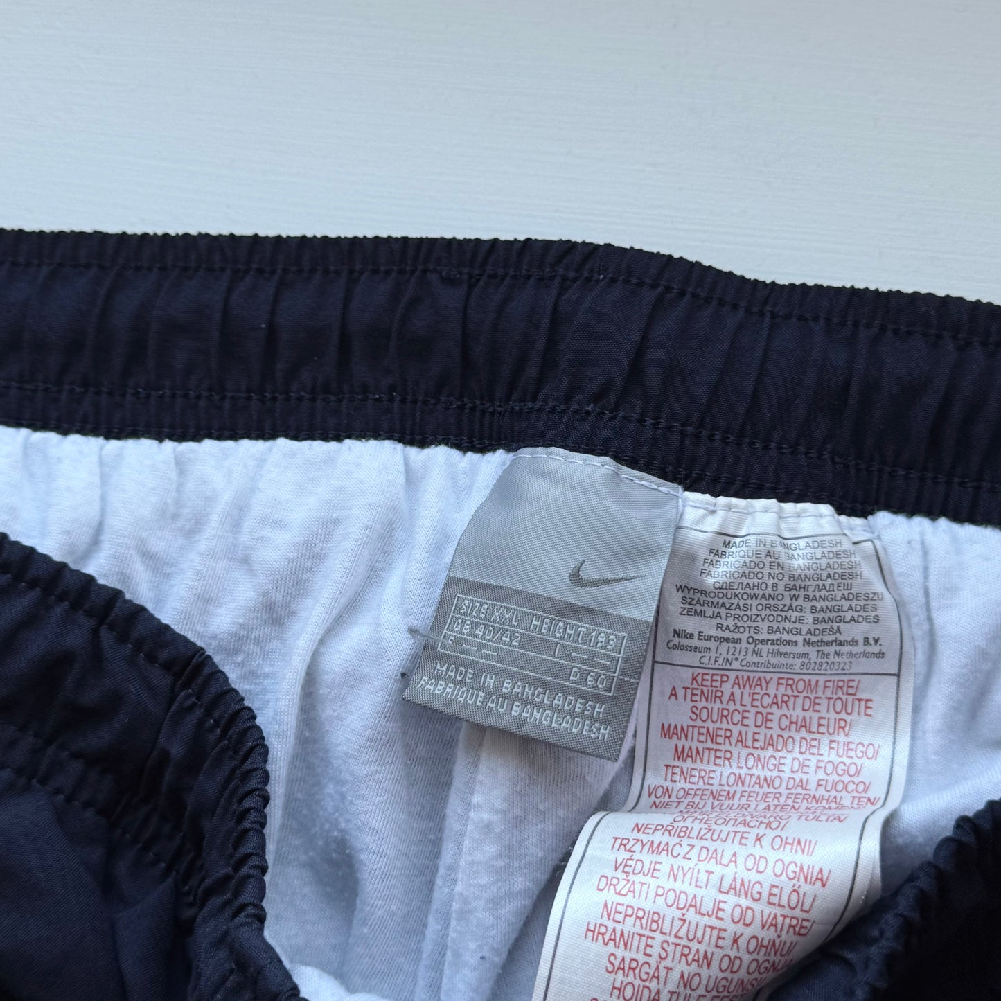 RARE 2000s Nike Trackpants Navy - (XL) | PREMIUM