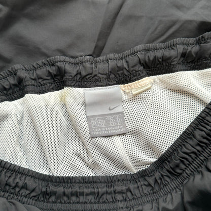 SUPER RARE 2000s Nike Trackpants Black - (L)