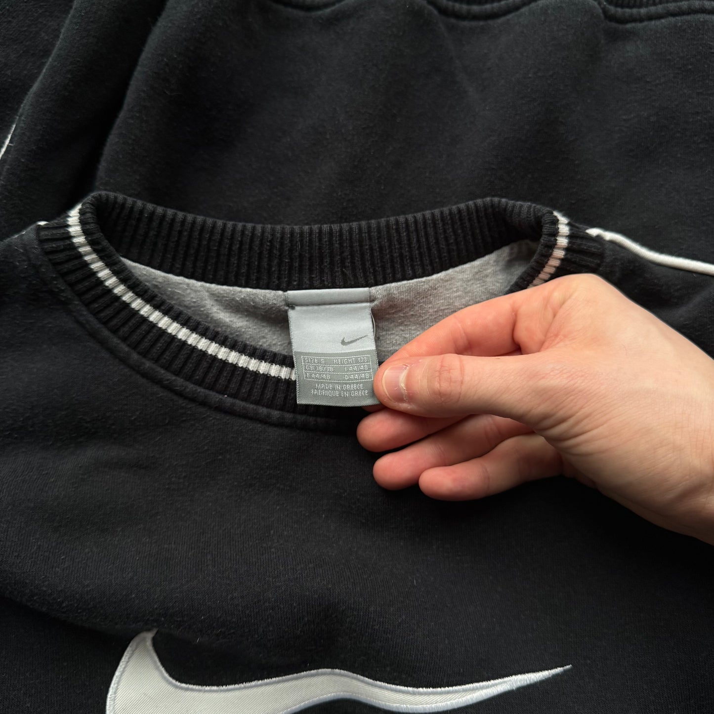 RARE 2000s Nike Swoosh Sweatshirt - (S)