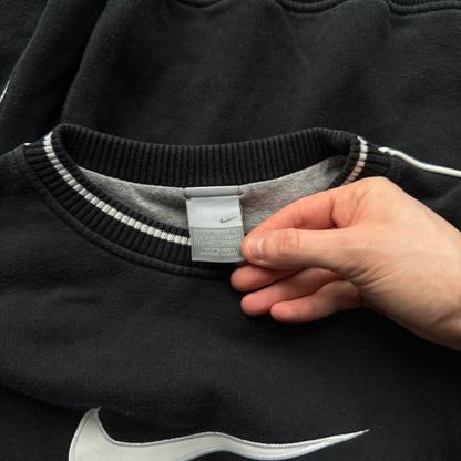 RARE 2000s Nike Swoosh Sweatshirt - (S)