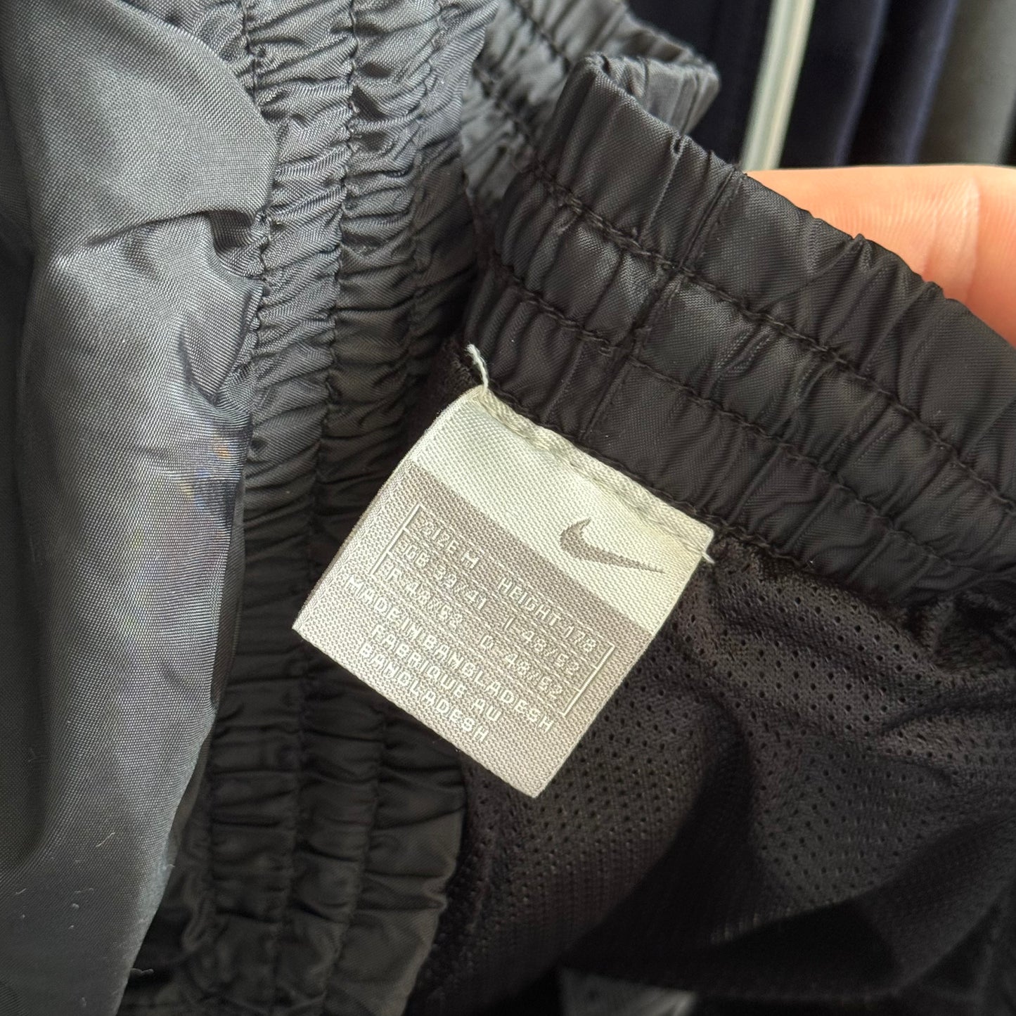 RARE 2000s Nike Trackpants Black - (M)