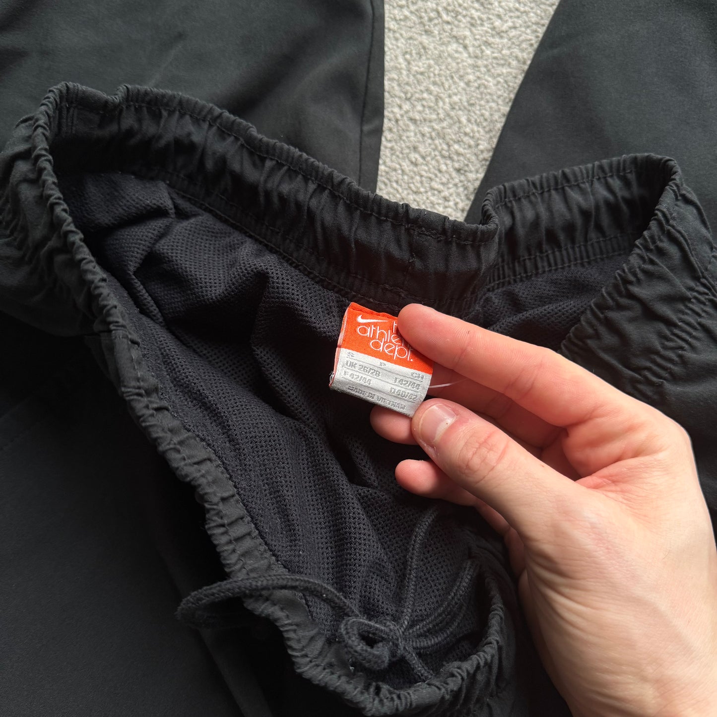 RARE 2000s Nike Trackpants Black - (S)