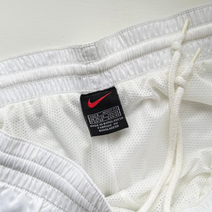 SUPER RARE 2000s Nike Trackpants White - (S) | PREMIUM