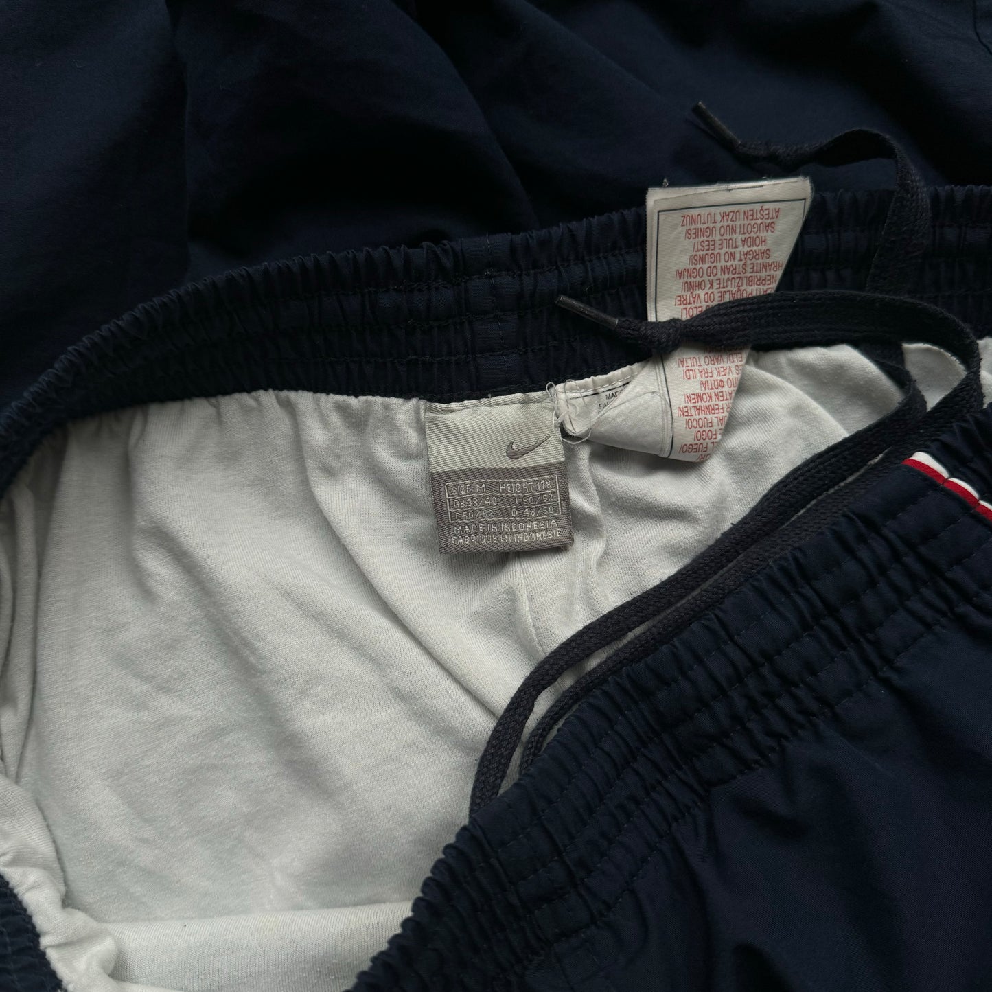 RARE 2000s Nike Trackpants Navy - (M)