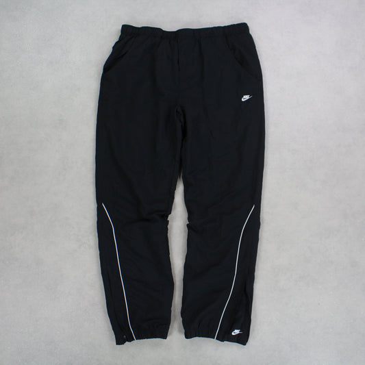 RARE 2000s Nike Trackpants Black - (S)