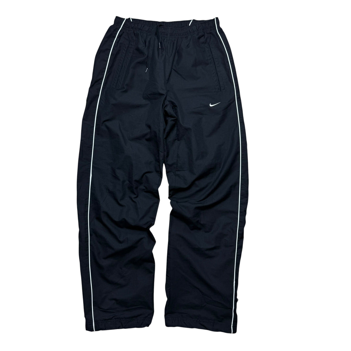 SUPER RARE 2000s Nike Trackpants Black - (M) | PREMIUM