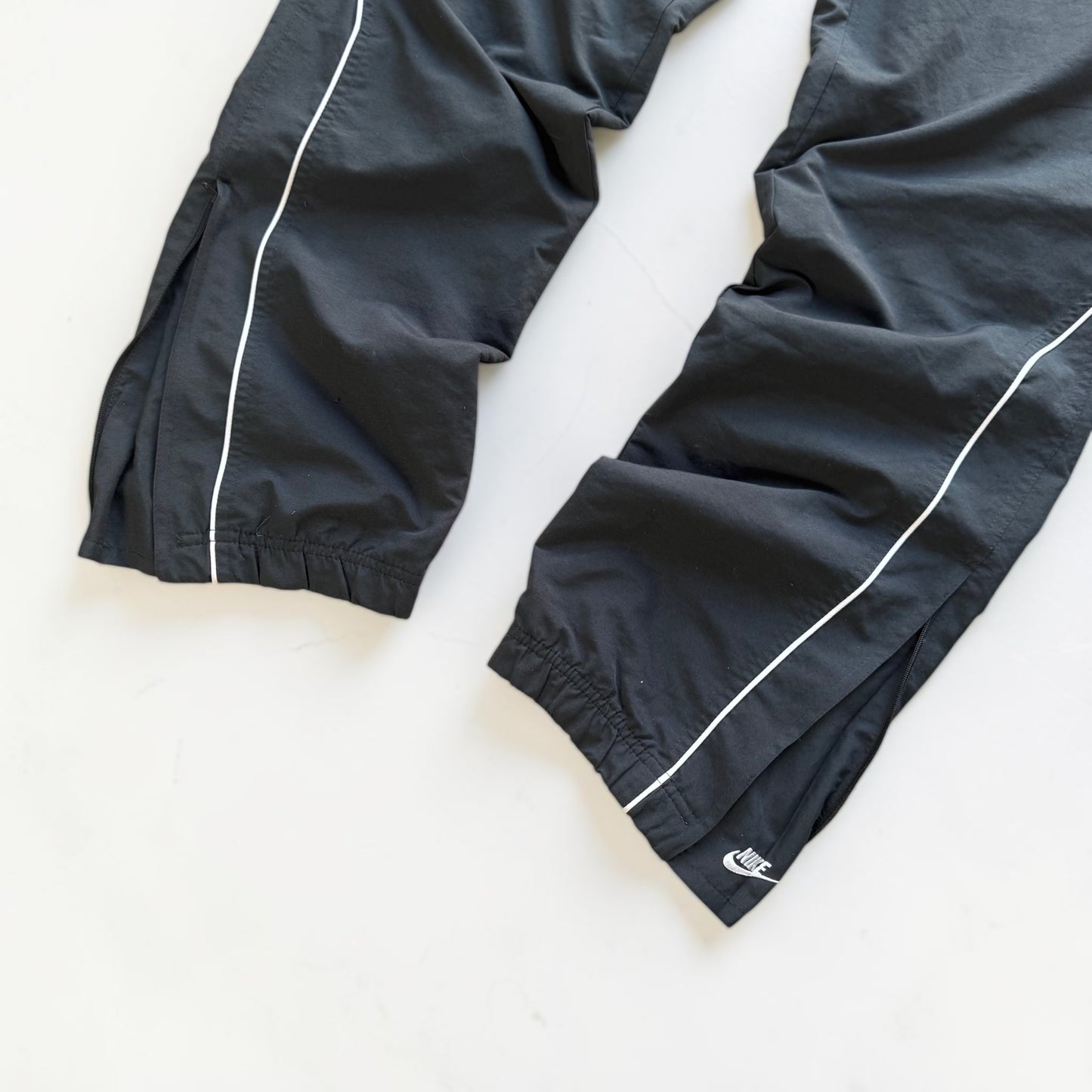 SUPER RARE 2000s Nike Trackpants Grey - (L)