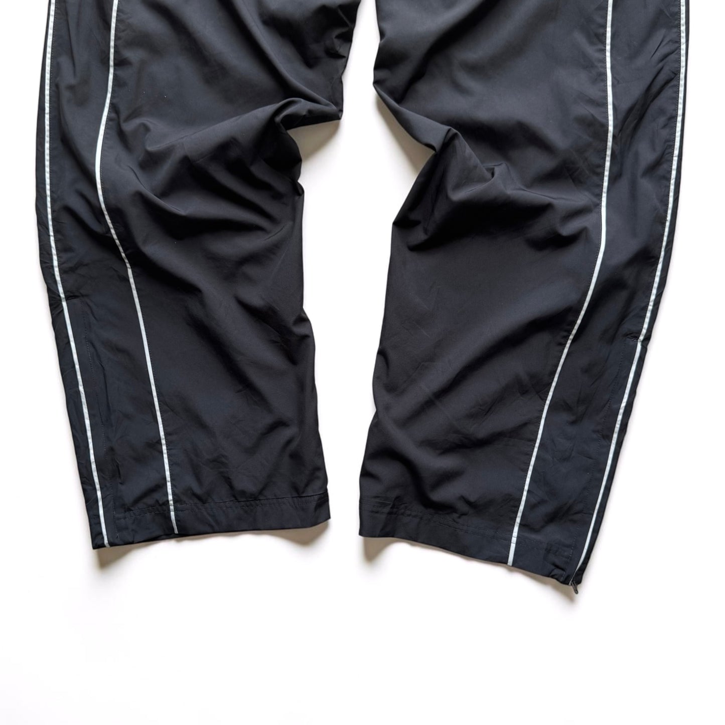 RARE 2000s Baggy Nike Trackpants Black - (L)