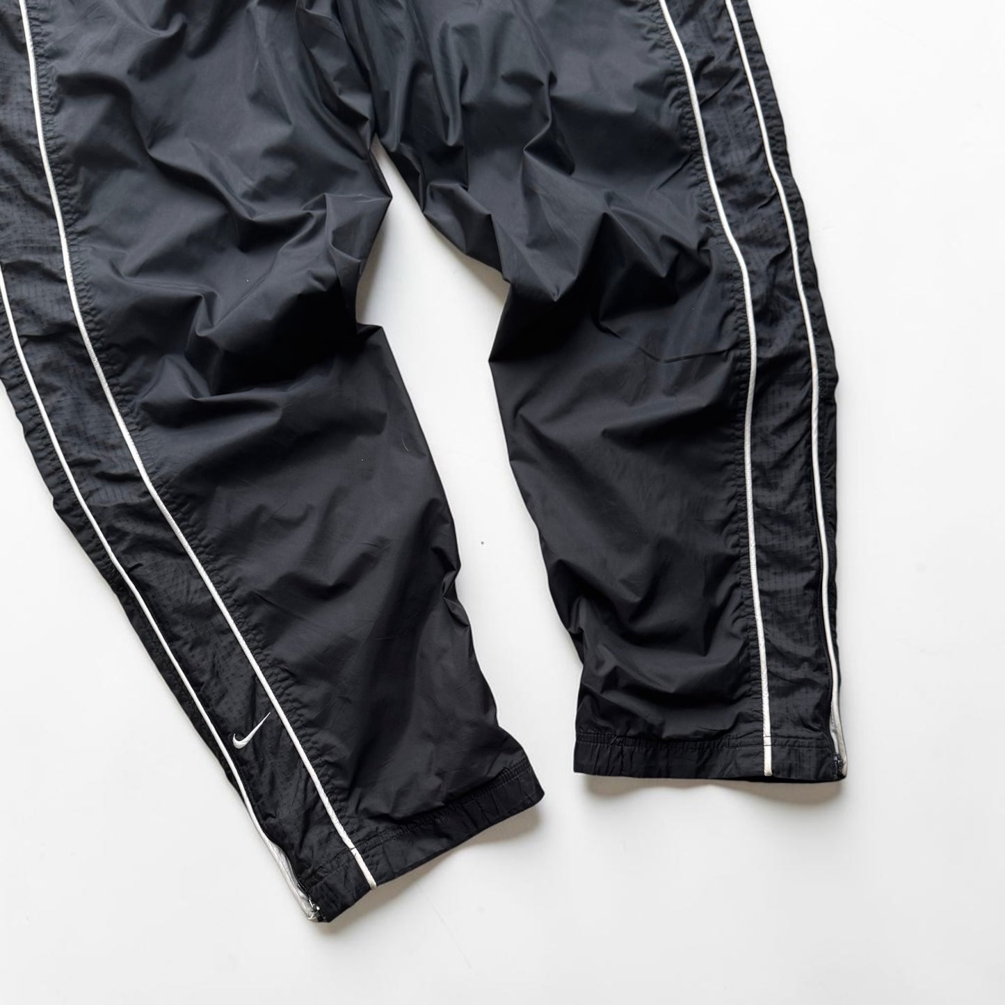 RARE 1990s Nike Trackpants Black - (XL)