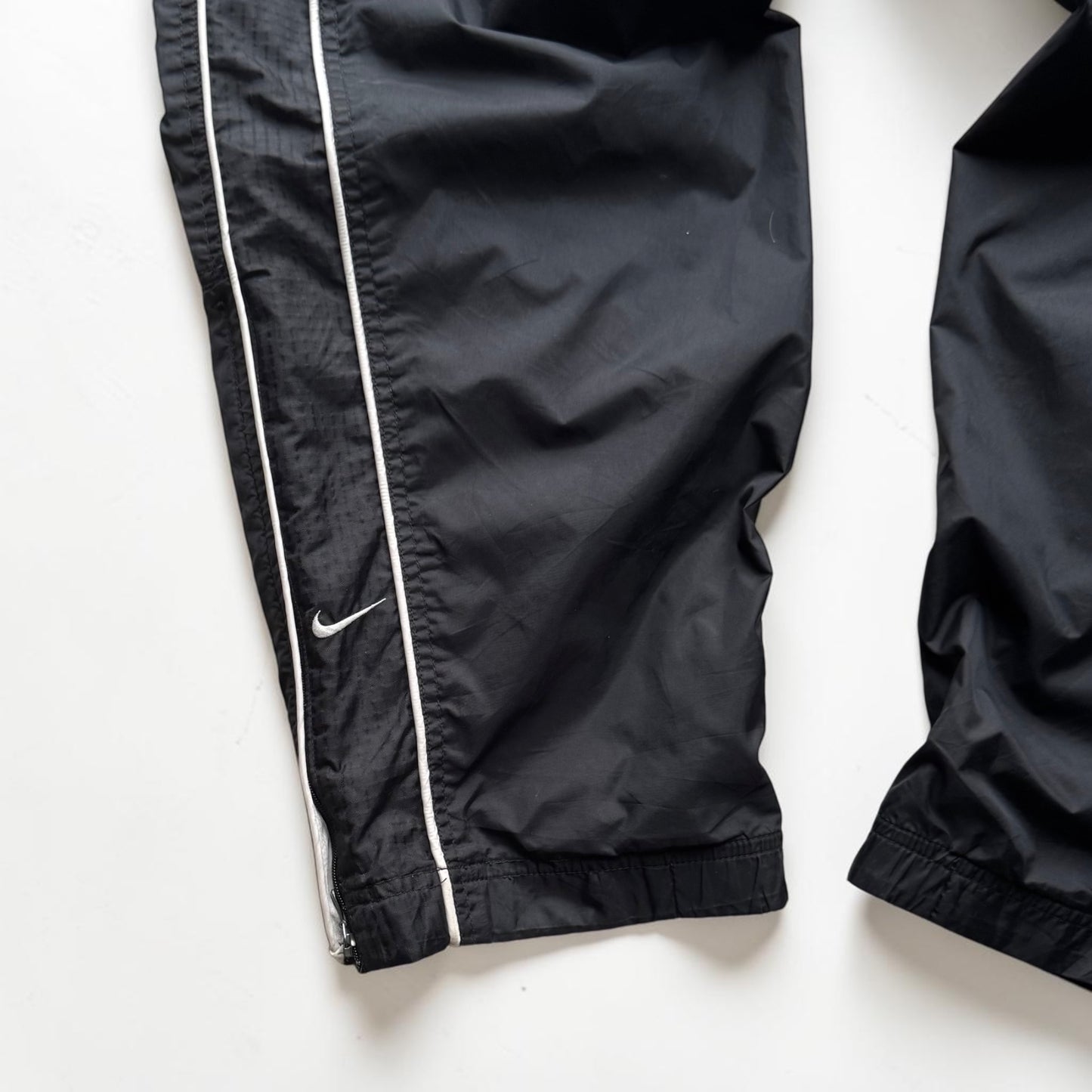 RARE 1990s Nike Trackpants Black - (XL)