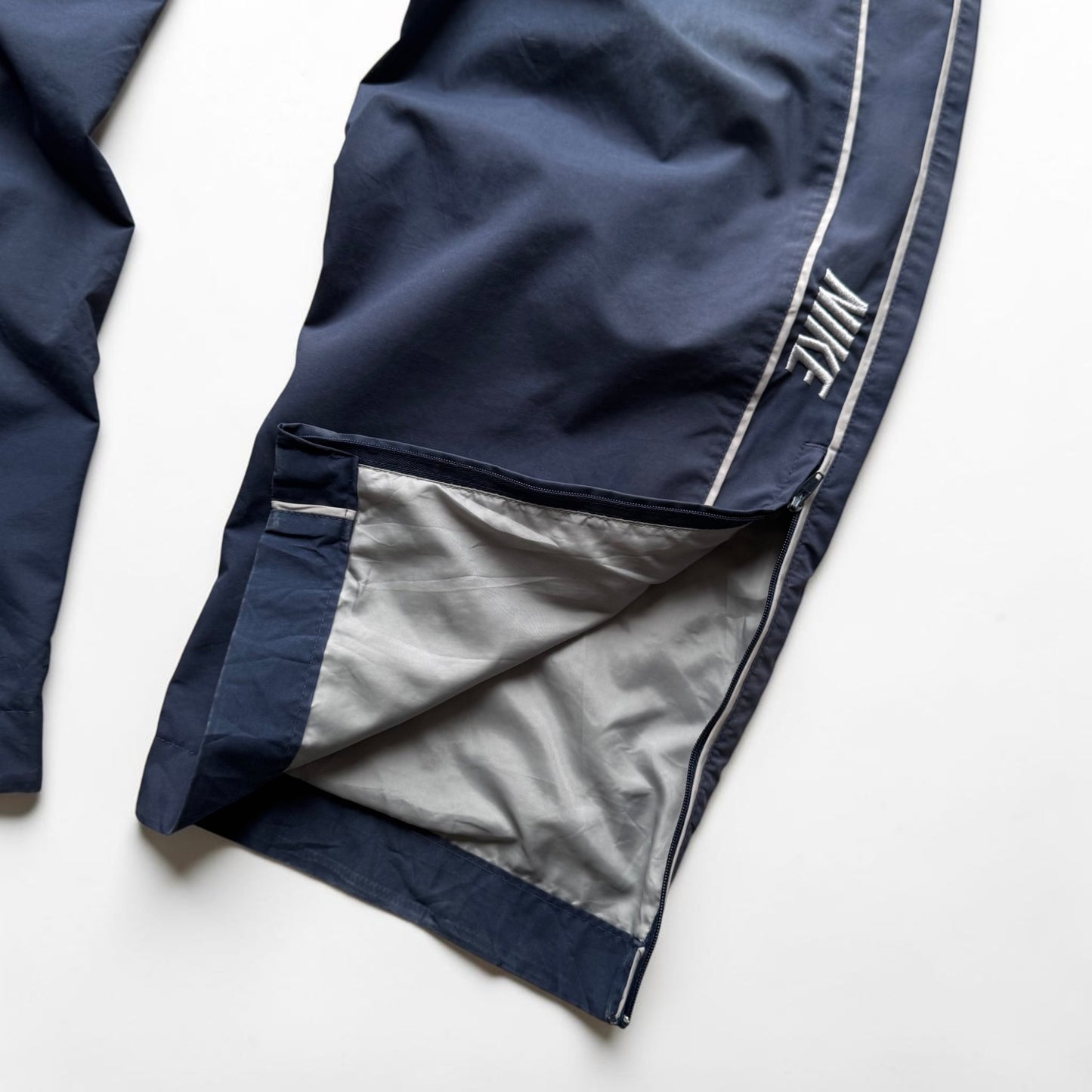 SUPER RARE 2000s Nike Trackpants Blue - (L)
