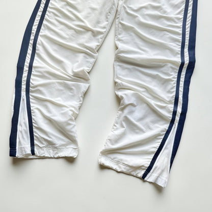 RARE 2000s Baggy Nike Trackpants White *PREMIUM* - (XL)