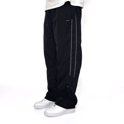 RARE 2000s Nike Trackpants Black - (M)