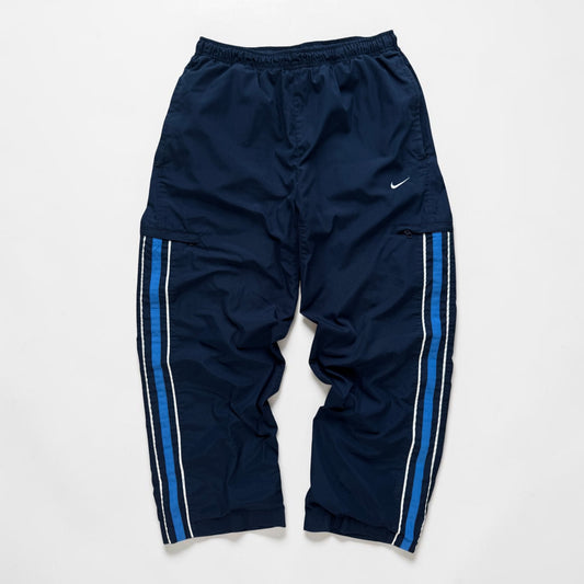 RARE 2000s Nike Trackpants Navy - (S)