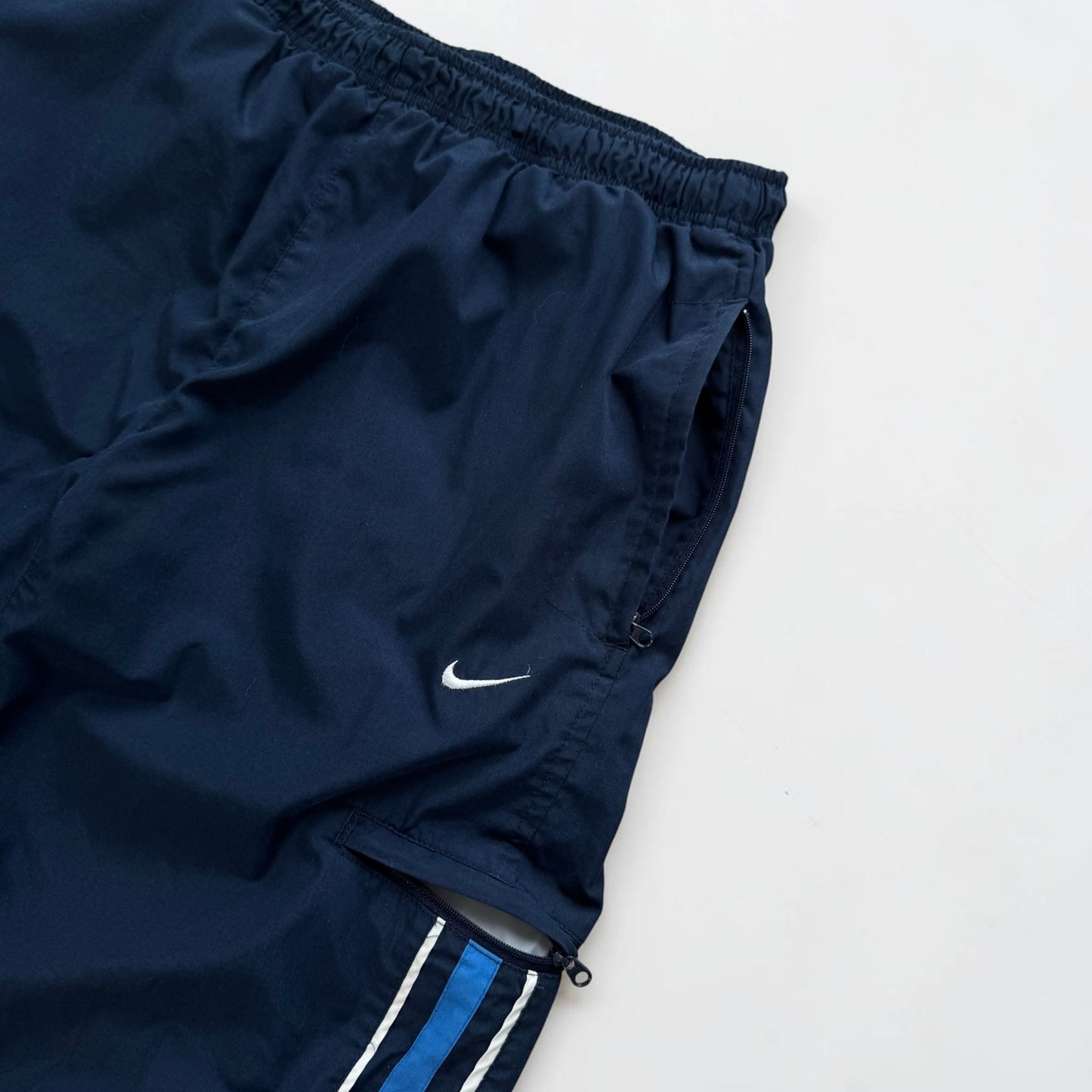 RARE 2000s Nike Trackpants Navy - (S)