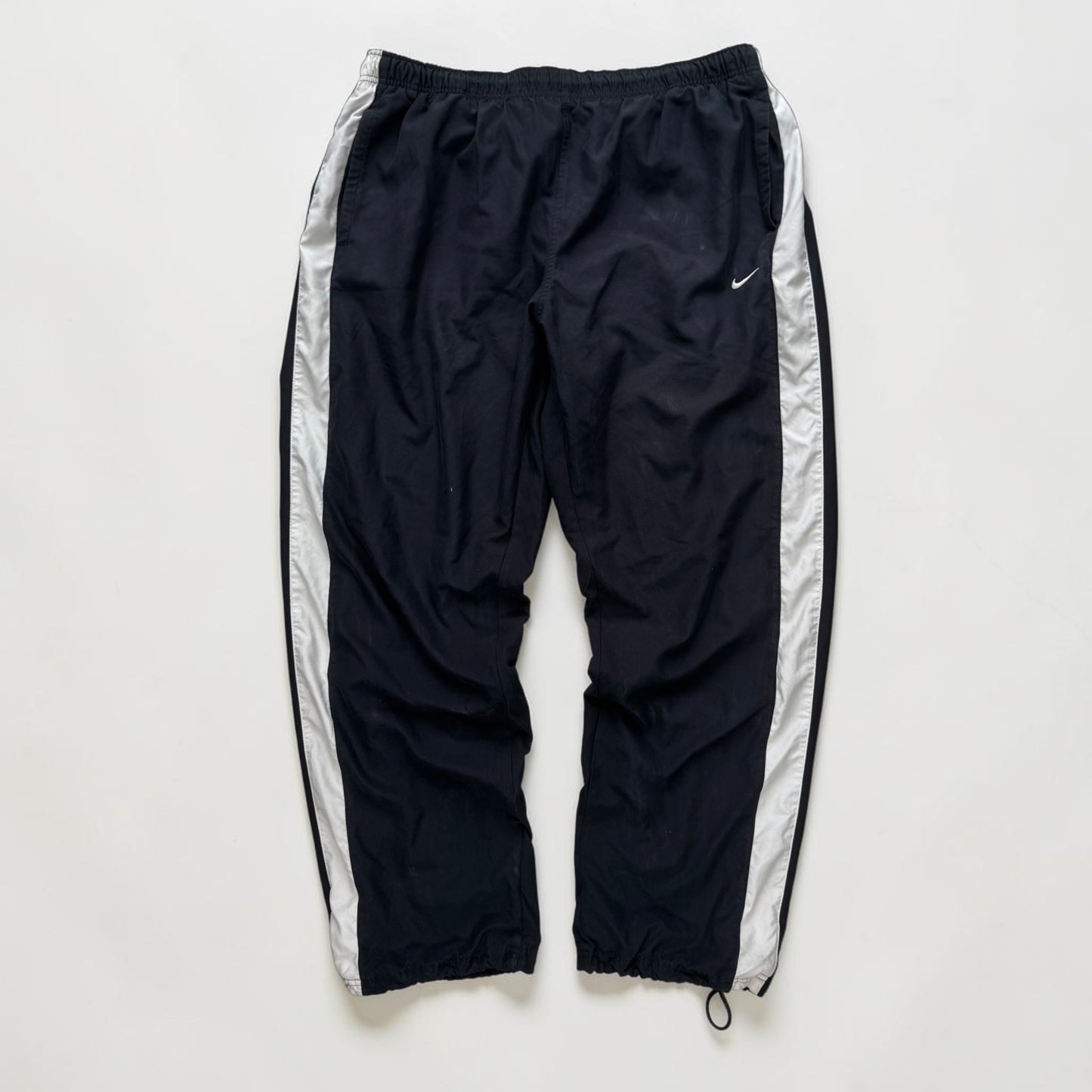RARE 2000s Nike Trackpants Black - (XL)