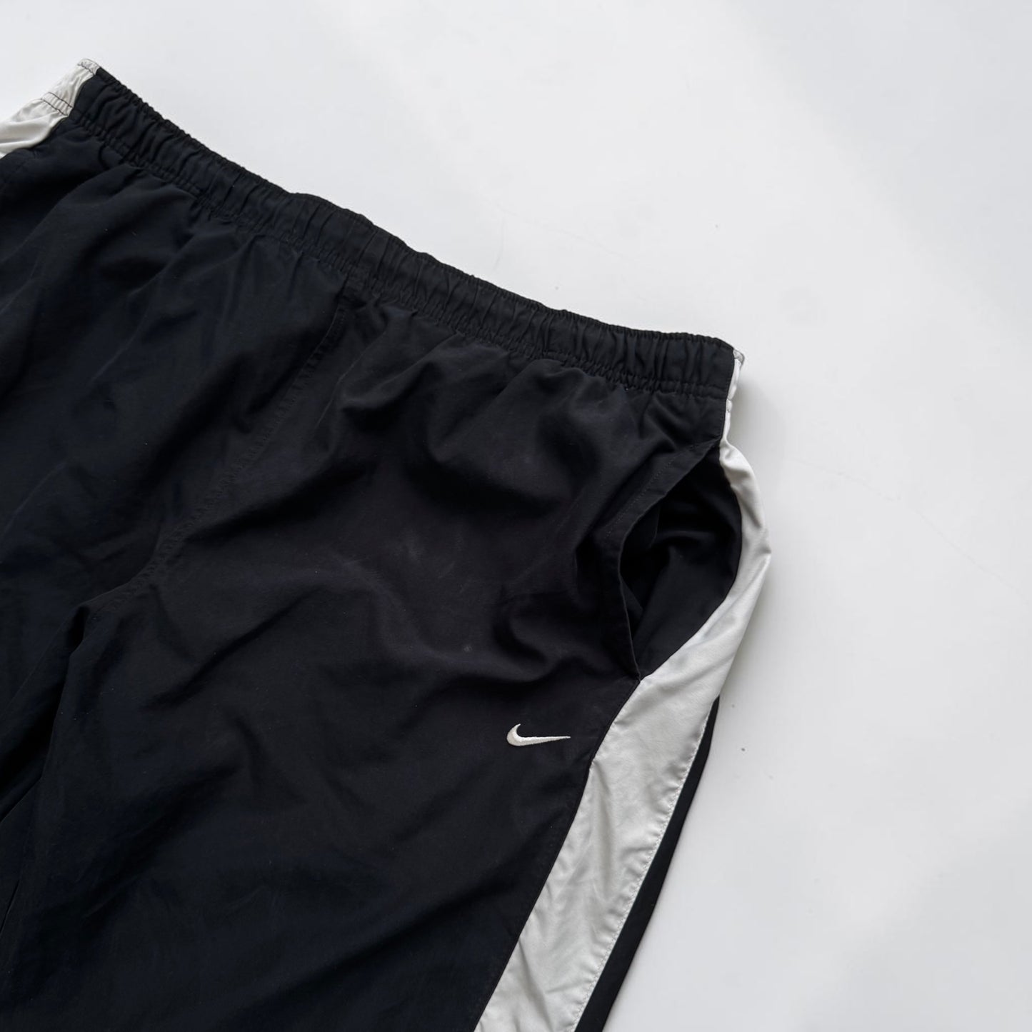 RARE 2000s Nike Trackpants Black - (XL)