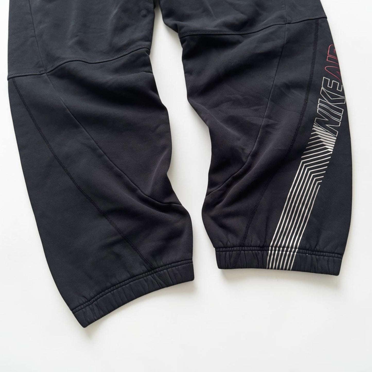 RARE 2000s Nike Airmax Joggers Black - (L)