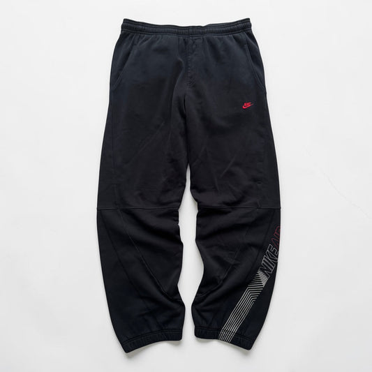 RARE 2000s Nike Airmax Joggers Black - (L)