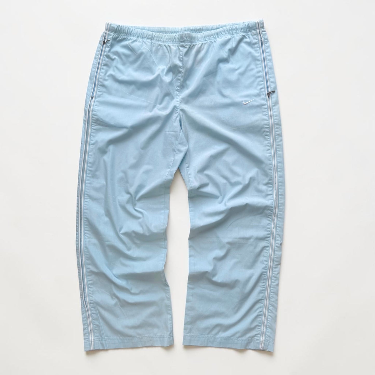 ULTRA RARE 2000s Nike Trackpants Blue - (L)