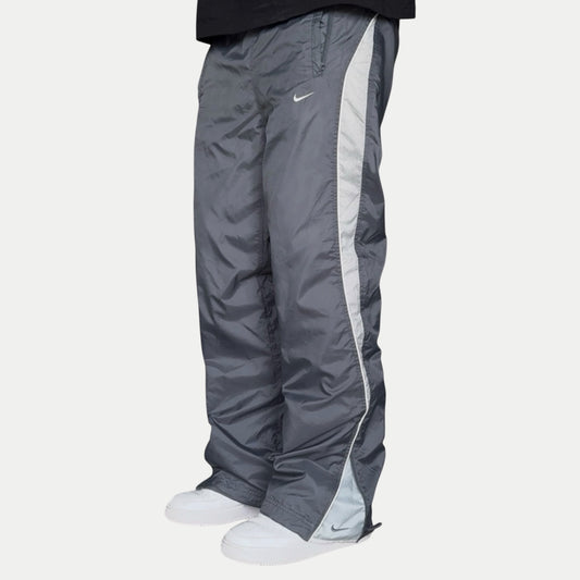 SUPER RARE 2000s Nike Trackpants Grey *PREMIUM* - (M)