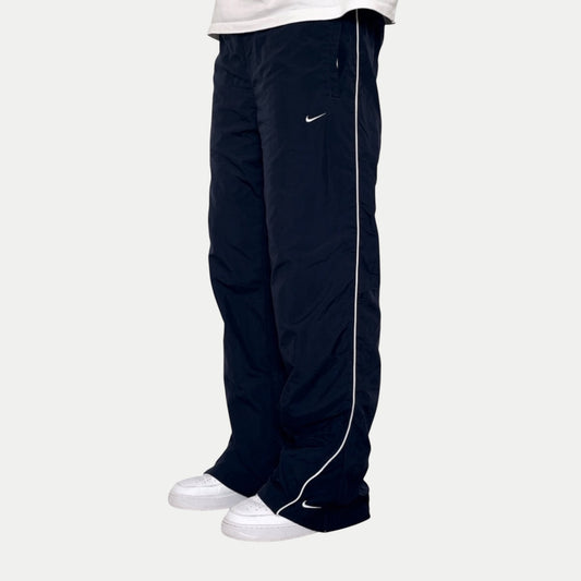 SUPER RARE 2000s Nike Trackpants Navy - (M)