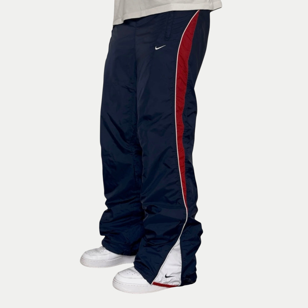 SUPER RARE 2000s Nike Trackpants Navy - (M) | PREMIUM