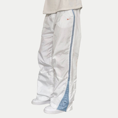 ULTRA RARE 2000s Nike Air Max Trackpants White *PREMIUM* - (L)