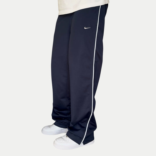 RARE 2000s Nike Trackpants Navy - (L)
