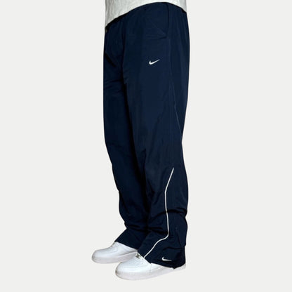 RARE 2000s Nike Trackpants Navy - (L)