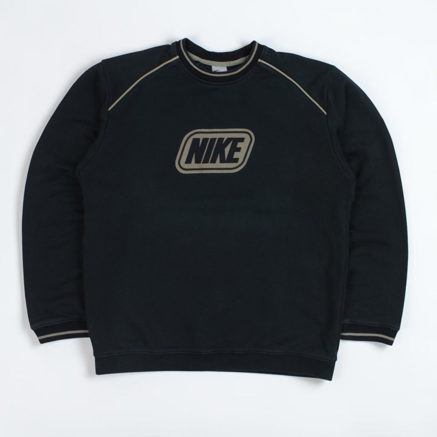 RARE 2000s Nike Sweatshirt Black - (L)