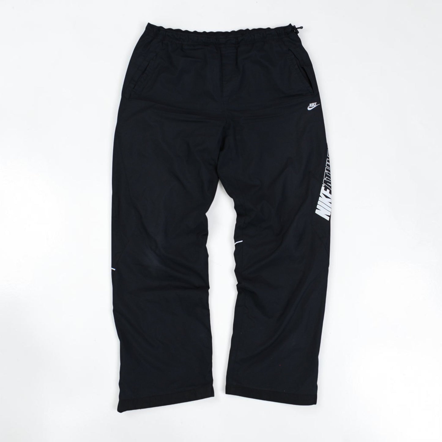 RARE 2000s Nike Trackpants Black - (XL)
